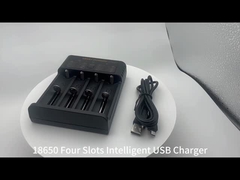 4 स्लॉट 18650 बैटरी चार्जर रिचार्जेबल 4.2V 2A लिथियम आयन बैटरी Ni-MH Ni-CD के लिए