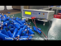 बैटरी इकट्ठे होने के बाद परीक्षण के चरण