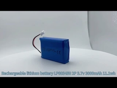 803450-2P 3.7v 3000mAh लिपो बैटरी पैक