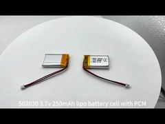 पावर ली पॉलीमर बैटरी सेल RESKY LP502030 3.7v 250mAh लिथियम सेल