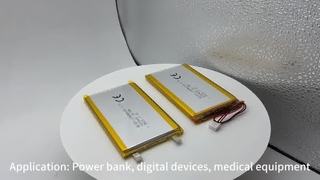 6060100 3.7v 5000mAh लिथियम आयन बैटरी सेल