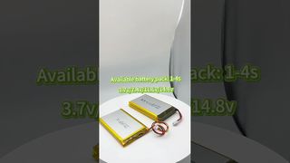 पावर बैटरी 605080 3.7V लिथियम पॉलिमर बैटरी सेल VS 605080-2S 7.4v 3000mAh लाइपो बैटरी पैक