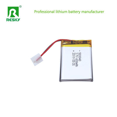 खरीदें पावर लिथियम पॉलिमर बैटरी सेल 503040 600mAh 3.7V स्मार्ट घड़ी के लिए online manufacture