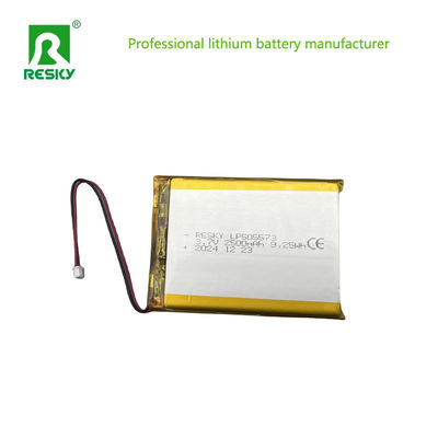 खरीदें 505573 लिथियम आयन पॉलिमर सेल 2500mAh 3.7V 7.4V चिकित्सा उपकरणों के लिए online manufacture