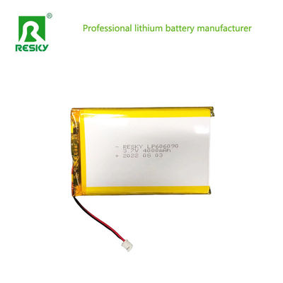 खरीदें 606090 लिथियम पॉलीमर बैटरी सेल 3.7V 4000mAh पावर लिथियम आयन लिथियम पॉलीमर बैटरी online manufacture