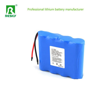 खरीदें रिचार्जेबल लिथियम बैटरी पावर पैक 18650 7.4V 4400mAh गर्म कालीन के लिए online manufacture