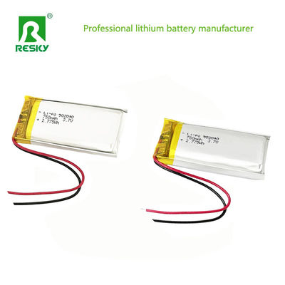 खरीदें 750mAh 3.7V लिथियम पॉलिमर बैटरी सेल 9x20x40mm ऑनलाइन निर्माण