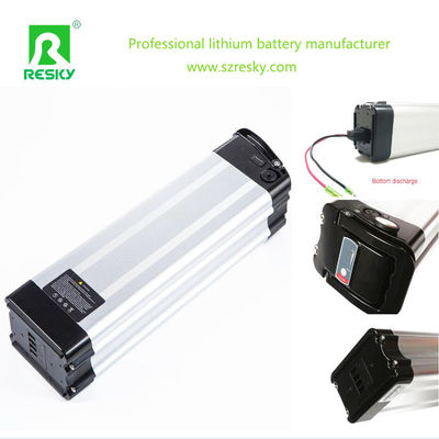 खरीदें सिल्वरफ़िश रिचार्जेबल लिथियम आयन बैटरी 36V 10.4ah 350W स्टोरेज लिथियम ईबाइक बैटरी पैक online manufacture