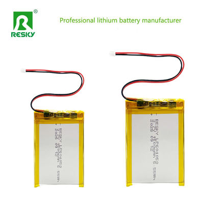 खरीदें Lithium Polymer Battery Cell 604050 3.7v 1500mAh 5.55wh Bluetooth Speaker Rechargeable Batteries ऑनलाइन निर्माण