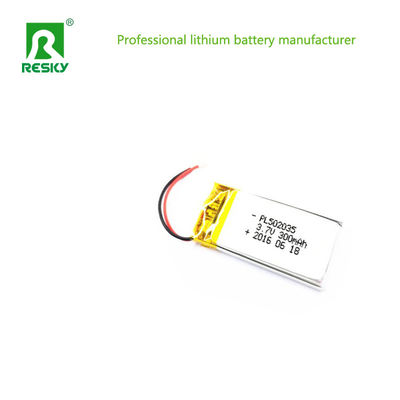 रिचार्जेबल लिथियम पॉलिमर बैटरी सेल 602035 3.7V 400mAh यूनिवर्सल ब्लूटूथ कीबोर्ड के लिए