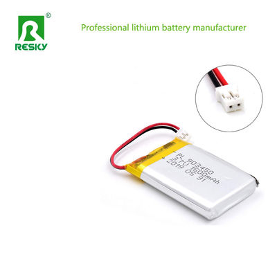 लिथियम पॉलिमर बैटरी सेल 903450 3.7V 1500mAh लालटेन के लिए
