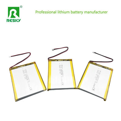 स्मार्ट फोन लिथियम पॉलिमर बैटरी सेल 7.4V 505573 2S 2500mAh