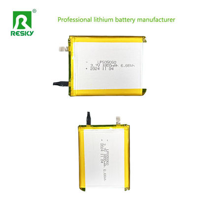 रिचार्जेबल लिथियम पॉलिमर बैटरी सेल 505060 3.7V 1800mAh सौंदर्य उपकरण के लिए