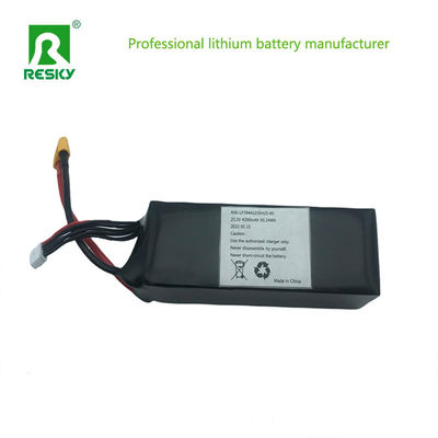 3s आरसी लिथियम बैटरी 11.1V 3000mAh 25c ड्रोन लिथियम पॉलिमर बैटरी