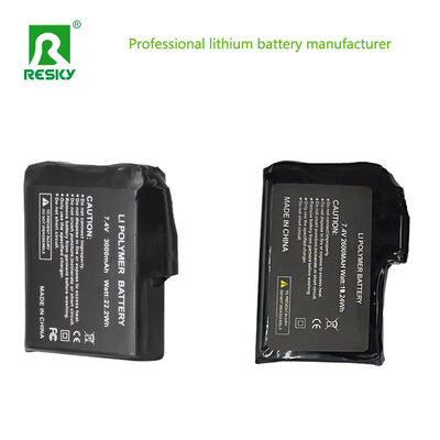 दस्ताने गर्म लिथियम आयन बैटरी 3.7V 3600mAh 1s2p 103450 लिपो बैटरी