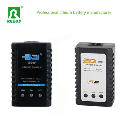 20W Imax RC B3 चार्जर 7.4V 11.1V 1.6A लिथियम आयन आरसी ड्रोन बैटरी के लिए