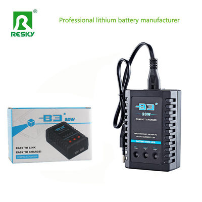 आरसी बैटरी बैलेंस चार्जर Imaxb3 1600mA 20W 2s 3s के लिए 7.4V 11.1V आरसी ड्रोन बैटरी