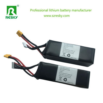 यूएवी आरसी लिथियम आयन बैटरी 7545135 30c 4200mAh 22.2V पावर