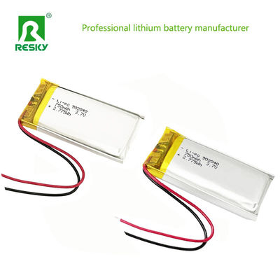 जीपीएस लिथियम पॉलिमर बैटरी पैक 902040 700mAh 750mAh 3.7V 7.4V लिपो बैटरी