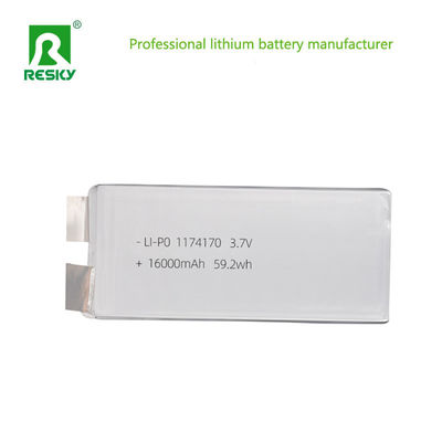 आरसी लिथियम सेल 1174170 10874170 3.7v 16000mAh 10C आरसी ड्रोन लिथियम आयन बैटरी पैक