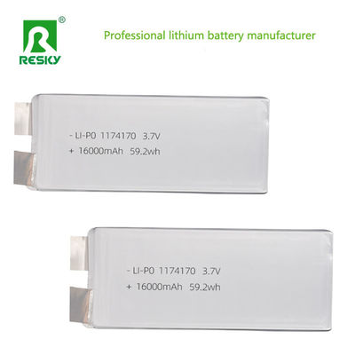 रिचार्जेबल बैटरी 1174170 LP11074173 3.7v 16000mAh 10C आरसी ड्रोन पावर लिथियम आयन बैटरी पैक