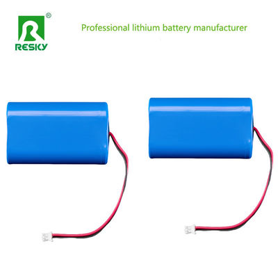 रिचार्जेबल सोलर लिथियम बैटरी 18650 7.4v 3500mAh पावर लिथियम आयन बैटरी पैक