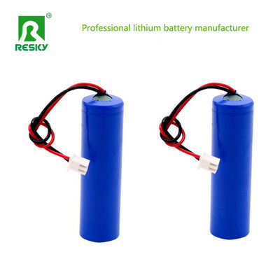 सौर प्रकाश के लिए 3.7V 3400mAh रिचार्जेबल पैनासोनिक NCR18650B लिथियम आयन बैटरी पैक