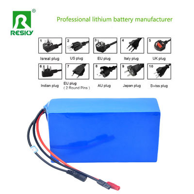 इलेक्ट्रिक स्कूटर के लिए लिथियम सेल ICR18650 3.7v 2600mAh 36V 7.8Ah Li-Ion बैटरी पैक