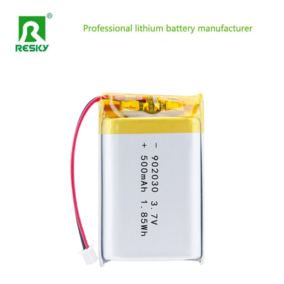 Li-Ion लिथियम बैटरी 902030 3.7V 500mAh 1.85wh रिचार्जेबल लिपो बैटरी VR चश्मे के लिए